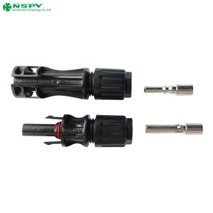 Conector de Cable Solar de Cobre Impermeable IP68 1500VDC 60A con Aislamiento PPE/PA para Sistema de Energía Solar (1.5-10mm) - Product Image 1