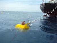 Bouée d'amarrage flottante en acier, fournitures de Marine à vendre