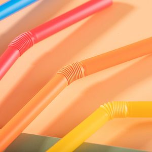 Pailles pliables compostables en PLA, emballées individuellement dans du papier, écologiques, fournies par l'usine - Product Image 4