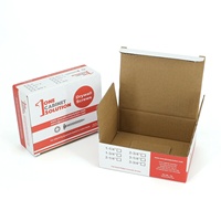 Diseño personalizado Impresión colorida Envío Caja corrugada Tornillos personalizados Cajas Embalaje