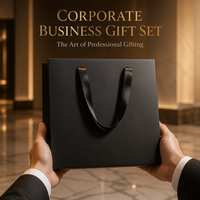 Coffret Cadeau d'Affaires Gravé avec Carnet en Cuir PU, Stylo Bille Métallique et Bouteille d'Eau Sportive pour Salons Professionnels, Faible MOQ, Logo Imprimé