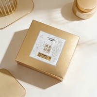Boîte cadeau en papier rigide de luxe écologique personnalisée avec compartiment multi-bouteilles pour l'emballage d'huiles essentielles