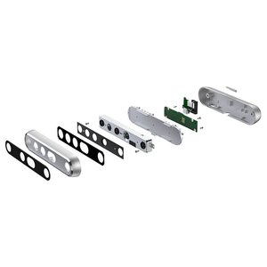 Caméra <span class=keywords><strong>Intel</strong></span> <span class=keywords><strong>RealSense</strong></span> D455 <span class=keywords><strong>Intel</strong></span> Silver 6 m 0.4 m 1280x720 pixels kit électronique caméra extérieure; - Product Image 6