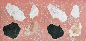 หินอ่อนสีขาว terrazzo-ML-IT001-800mm palladiana และหินขัดหินอ่อนสีเขียว - Product Image 3