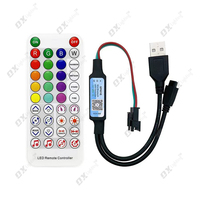Contrôleur SP621E pour LED adressables WS2811 WS2812B, dynamique, Bluetooth, avec application, variateur RGB