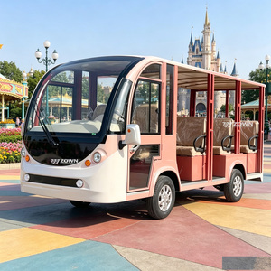Bus touristique électrique à grande capacité, stable et à autonomie longue portée, pour le transport quotidien des touristes dans les villages de vacances - Product Image 1