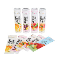 Label Botol Shrink Sleeve PVC PET OPS Laminasi Kustom Bentuk Persegi Panjang Merek Winner Model W-006