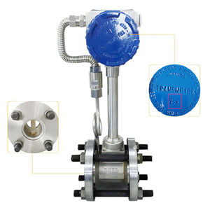 LUGB DN25 DN50 DN100 DN200 DN500 DN1000 aceite de <span class=keywords><strong>agua</strong></span> varios líquidos medidor de flujo de vórtice medidores de flujo de gas admiten personalización - Product Image 2