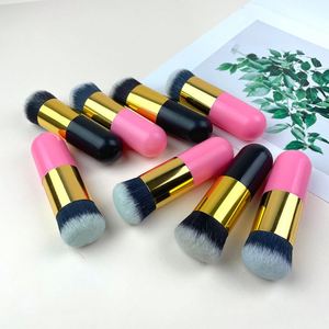 Mini Brocha de Maquillaje Vegana y Libre de Crueldad Animal, para Rubor, Bronceador, Polvo Suelto y Polvo Compacto, Brocha Individual para Mejillas - Product Image 6