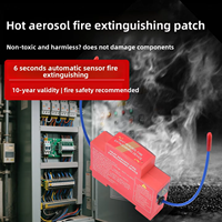 Autocollant Extincteur Automatique 10g/20g/30g/40g – Pâte Aérosol Anti-Feu Chaude pour la Protection des Armoires Électriques