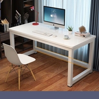 Meja Komputer Notebook PC Gaya Modern YQ Forever Popular, Meja Kerja Bundar untuk Belajar dan Kantor Rumah
