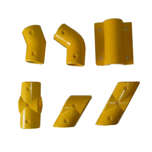 Accessoires de fixation de garde-corps, connecteurs de tuyaux en PRF pour jonction transversale d'angle de clôture à 90 degrés - Product Image 1