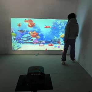 Proyector inteligente interactivo de alta calidad Android 11,0 2,4G/5G Dual WIFI enlace de descarga de software <span class=keywords><strong>40</strong></span> efectos interactivos de resolución - Product Image 6