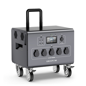 Stazione <span class=keywords><strong>di</strong></span> Alimentazione Portatile 5000W con Batteria LiFePO4 e Funzione UPS, <span class=keywords><strong>Generatore</strong></span> Solare 5000Wh per Backup Domestico e Alimentazione <span class=keywords><strong>di</strong></span> Emergenza - Product Image 1