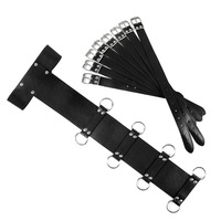 Nouvelle sangle de bondage SM pour le corps entier, avec fixation dorsale et intermaine, écarteur de jambes forcé, pour ouverture des fesses et pliage, pour position assise.