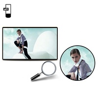 Haute qualité poids léger bas prix vente chaude Ultra mince 9.5 MM lunette 3000 Nits affichage numérique fenêtre écran d'affichage LCD