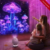 Wolongmountain 2026 Planetario LED HD Moderno, Proyector de Estrellas, Globo con Iluminación RGB Recargable por USB, Regulable, Garantía de 5 Años