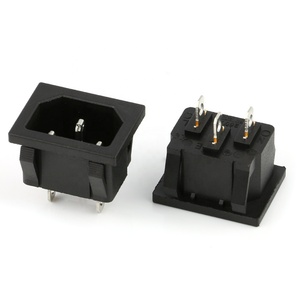 AC Đầu Vào Mô-đun Cắm Nam Ổ Cắm Điện 10A 250V Không Nối Đất Iec Ac Ổ Cắm - Product Image 1