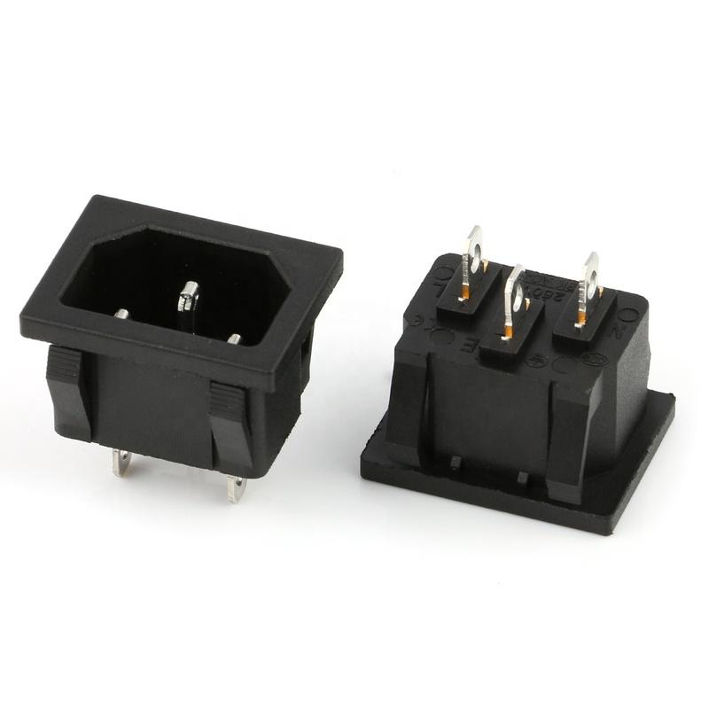 AC Inlet Module Plug Male Power