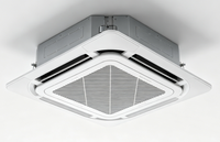 Unité de ventilation à cassette haute efficacité pour plafond, avec moteur DC, composants essentiels pour climatiseur