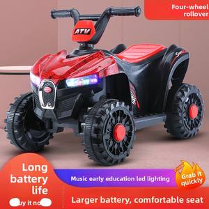 Moto électrique pour enfants, véhicule à quatre roues, voiture de plage autoportée avec batterie pour <span class=keywords><strong>les</strong></span> 2-4 <span class=keywords><strong>et</strong></span> 5-7 ans, en plastique - Product Image 3