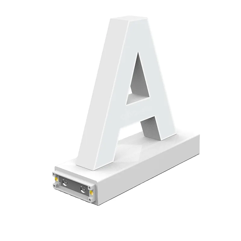 Magnetische Led Letterborden Diy Led Letter Cappital A Brief