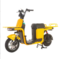 Bicicleta Eléctrica de Carga con Motor Trasero sin Escobillas de 1000W, Batería de Litio de 60V 20AH, 3 Velocidades, para Logística y Entrega en Almacenes