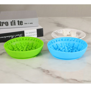 Paws Lick Pad Silicone Mat for Dogs & <b>Cats</b>, for Dogs in Shower, Floor & Wall Dog Slow <b>Feeder</b> Mat for Calming Anxiety - Product Image 5