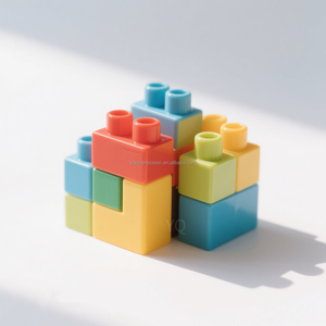 Đồ chơi trẻ em loạt huyền diệu đầy màu sắc hình khối Câu Đố trẻ em Đồ chơi bộ phận nhựa ép phun thiết kế dịch vụ tùy chỉnh - Product Image 1