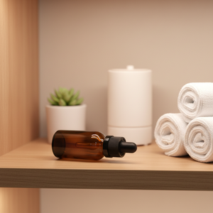 Bouteilles compte-gouttes en verre ambré anti-UV pour huiles essentielles, bouteilles en verre brun en gros avec bouchon compte-gouttes pour teintures et aromathérapie - Product Image 4