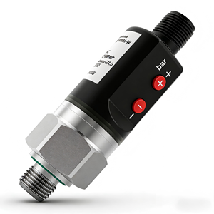 สวิตช์<span class=keywords><strong>วัด</strong></span>แรงดันอิเล็กทรอนิกส์แบบดิจิตอล PS200 PNP NPN แบบกลับด้านได้ ดีไซน์กะทัดรัด ผลิตจากสแตนเลส 316L ราคาประหยัด - Product Image 1