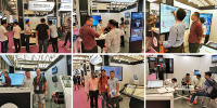 Boîtier de photomaton portable Fantasy View pour appareil photo reflex numérique, iPad, compatible avec les imprimantes, pour fêtes, mariages, valise de transport, compatible iPad Air