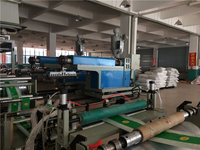 3200mm Spvc Poudre D'extrusion Lamination Double Côté Revêtement Machine Pour Pvc Bâche