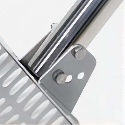 Tête de pelle à mailles fines à tête dentelée réglable