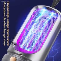 Draagbare elektrische muggenvangerlamp met milieuvriendelijk ABS-design, CE-gecertificeerd, inclusief batterijen