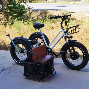 Nouveau modèle de tricycle électrique à pneus larges 48V 500W, tricycle tout-terrain pour le transport de marchandises et de passagers, vélo à trois roues pour adultes âgés avec pédales - Product Image 4