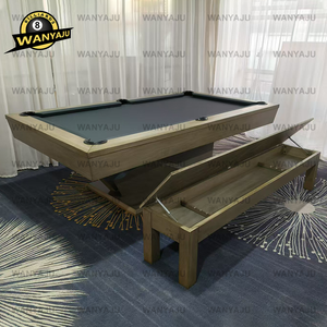 Billiard Mate Indoor Sports Banc en bois massif avec queues et balles cachées Espace <span class=keywords><strong>de</strong></span> rangement <span class=keywords><strong>pour</strong></span> table <span class=keywords><strong>de</strong></span> <span class=keywords><strong>billard</strong></span> et table <span class=keywords><strong>de</strong></span> <span class=keywords><strong>billard</strong></span> - Product Image 4