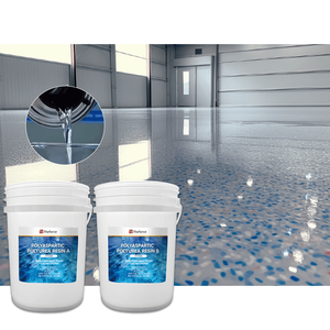 โพลีเอสปาร์ติกสีฟ้าสำหรับพื้นห้องแล็บเคลือบอีพ<span class=keywords><strong>อก</strong></span>ซีเรซินสำหรับพื้นโรงรถเคาน์เตอร์ครัวและเคลือบรูปภาพ - Product Image 1