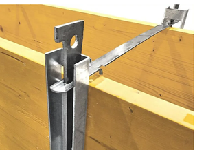 उच्च शक्ति आधुनिक कंक्रीट के सहायक उपकरण कॉलम गैल्वेनाइज्ड क्यू 235 स्टील पैनल प्लाईवुड संबंध हैनपीओ x3 + वर्ष - Product Image 5