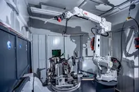 Station de Soudage Robotisée Industrielle pour l'Automatisation, Moteur PLC, Machine de Découpe 3D Haute Capacité TIG/MIG, IP67