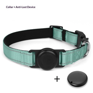 Collier de chien en nylon plastique avec alarme de suivi GPS, localisateur pour retrouver mon animal de compagnie, compatible iOS Android Google, traceur de positionnement mondial, logo personnalisable - Product Image 5