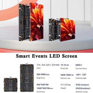 Écran LED d'affichage vidéo suspendu P2 haute résolution, étanche, pour extérieur, location, scène de concert, fond de scène, mariage, fête - Product Image 2