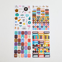 A5 Selfcare personnalisé simplifié pour faire la liste cahier hebdomadaire quotidien Journal planificateur à spirale sans date avec autocollants