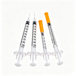 <span class=keywords><strong>Jeringa</strong></span> de Insulina Desechable de 0.5ml 6mm 31g 32g, Material 100% PP, OEM/ODM, Garantía de 5 Años, Apta para Uso Animal - Product Image 5
