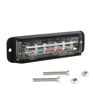 6 <span class=keywords><strong>LED</strong></span> lighthead lưới tản nhiệt bề mặt núi Flash cảnh báo hổ phách đèn nhấp nháy cho xe tải Trailer - Product Image 1