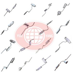 Silencieux d'échappement à montage direct pour pièces automobiles, en acier inoxydable, tuyau d'échappement, silencieux d'échappement, système d'échappement pour <span class=keywords><strong>Ford</strong></span> - Product Image 4