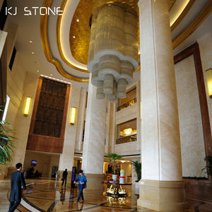 Precio al por mayor de fábrica <span class=keywords><strong>Columnas</strong></span> corintias de mármol natural de Pilar griego decorativo interior - Product Image 2