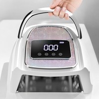 Lampe à ongles professionnelle 120W UV LED-Outil de salon de traitement de vernis à gel haute puissance de conception Bling de luxe