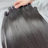 Lots de Cheveux Brésiliens Remy Vierge Grade 12A du Fournisseur, 100% Cuticules Alignées, Styles Multi-Ondulés Bruts, Double Trame Faite à la Machine