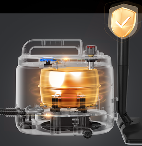 <span class=keywords><strong>Nettoyeur</strong></span> <span class=keywords><strong>vapeur</strong></span> professionnel haute pression 4 bars en acier inoxydable avec serpillière <span class=keywords><strong>et</strong></span> <span class=keywords><strong>nettoyeur</strong></span> de voiture, usage domestique électrique 1500W - Product Image 2